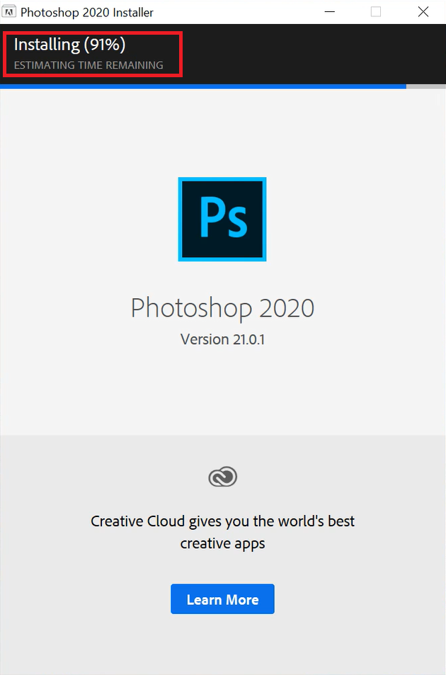 cài đặt photoshop cc 2020