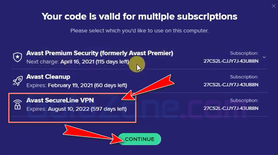 Key Avast SecureLine VPN mới nhất 2021 + Hướng dẫn cài đặt